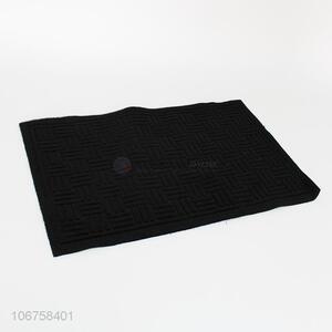 China professional manufacturer brushed polyester floor mat