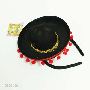 Creative Design Fashion Mexican Hat Hair Clasp
