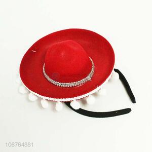 Hot Selling Decorative Mexican Hat Hair Clasp
