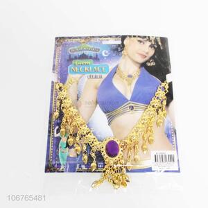 New Style Plastic Exaggerated Necklaces For Belly Dance