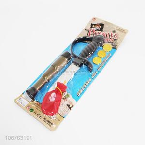 Wholesale Plastic Telescope Knife Pirate Outfit Set