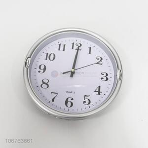 Hot selling household round plastic wall clock