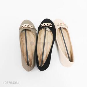 Best Quality Round Head Ladies Single Shoes