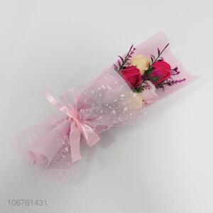 Creative Design Colorful Soap Flower Gift Set