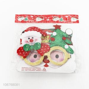 Suitable price Xmas party decoration Christmas glasses