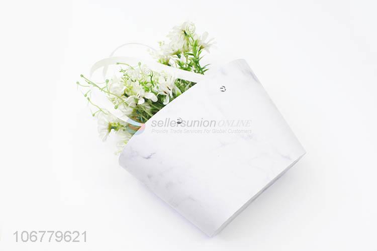 Factory price handheld basket flower decoration paper gift box