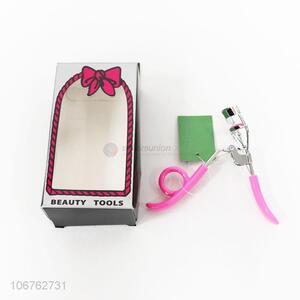 Wholesale price stainless iron ladies eyelash curlers