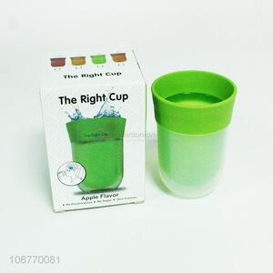New selling promotion green plastic cup drinking cup