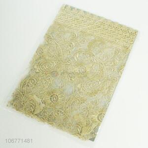 Wholesale delicate lace fresh glass yarn embroidery tablecloth