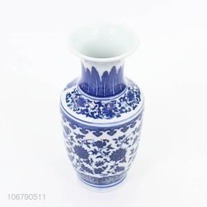 <em>Wholesale</em> Blue And White Porcelain Vase Popular Decoration Crafts