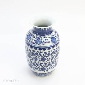 <em>Wholesale</em> Blue And White Porcelain Vase Flower Vase