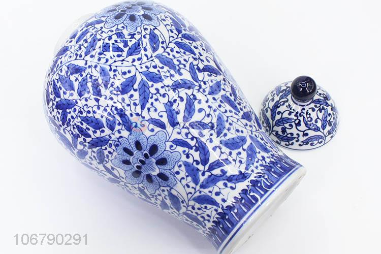 Wholesale Blue And White Porcelain Vase Best Decorative Crafts