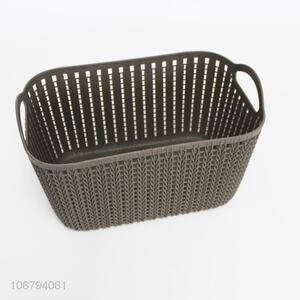 Good Quality Plastic Storage Basket With Handle