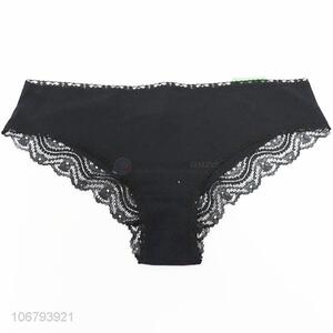Wholesale Ladies  Cotton Lace <em>Underpants</em> Breathable Briefs