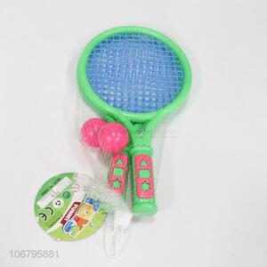 Hot Sale Colorful Racket With Ball Toy Set