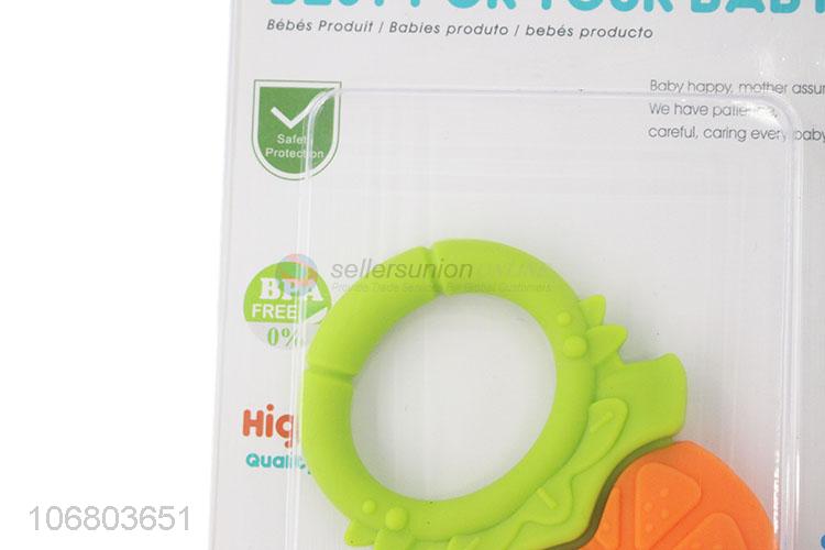 Hot products reusable baby teething toy silicone baby teether