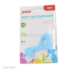China supplier baby chew toy silicone teether baby supplies