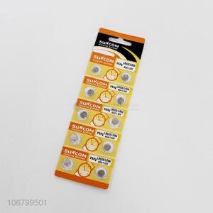 Hot sale 10pcs AG4 button cell batteries