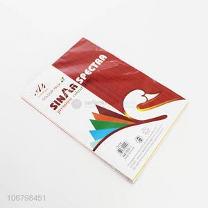 Premium quality flat paper 100 sheet packed coloured paper