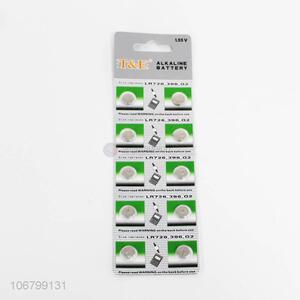 Suitable Price 1.55V AG2 Alkaline Button Cell Non-rechargeable Battery