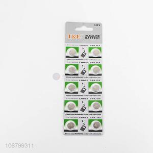 Cheap and good quality AG7 1.55V watch alkaline button cell battery