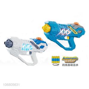 New Style Plastic Air Pressure Boy Electric Flash Light Water Gun