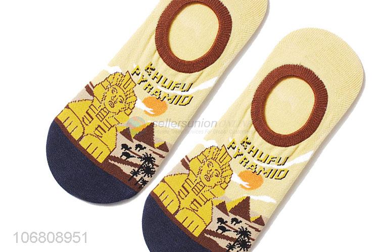 Best quality fashion comfortable cotton boat socks ankle socks