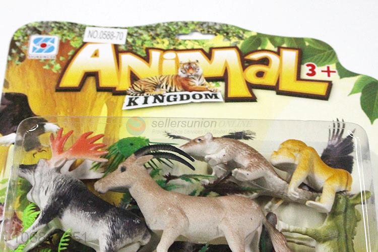 Hot Sale Animal Model With Plastic Gun Set Toy