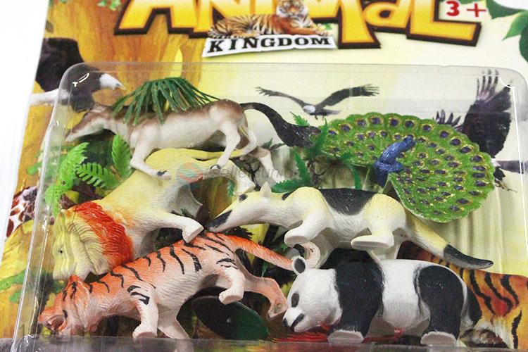 New Design Plastic Slingshot Animal Model Toy Set