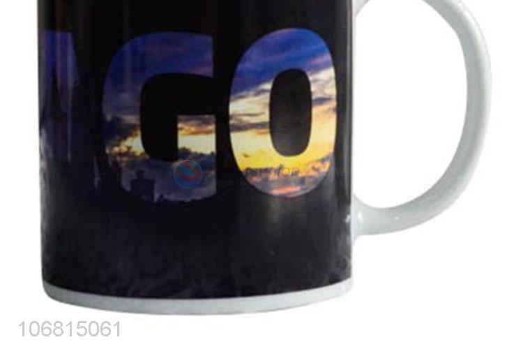 Best quality custom logo ceramic coffee mug milk cup