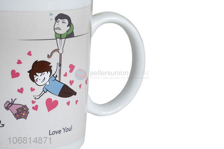 Latest style custom decal ceramic mug fashion coffee mug