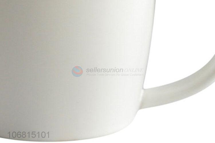 Factory wholesale blank plain ceramic coffee mug milk cup