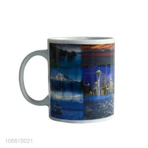 New design custom logo ceramic coffee mug milk cup