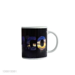 Best quality custom logo ceramic coffee mug milk cup