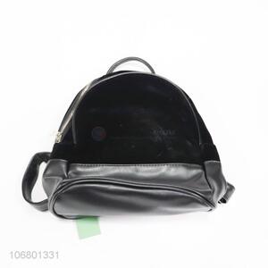 Wholesale PU Leather Fashionable Shopping Backpack Woman Backpack Bag