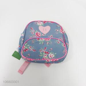Custom Flower Pattern Schoolbag Cute Backpack