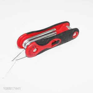 Wholesale price hand tools folding stainless steel allen wrench set