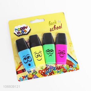 New selling promotion 4pcs cute non-toxic whiteboard marker pen