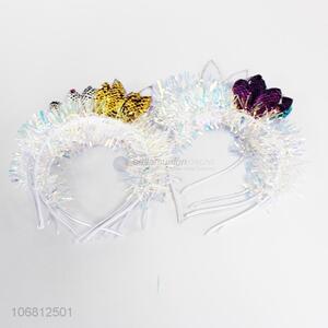 High Quality 12 Pieces Festival Decoration Tinsel Hair Clasp