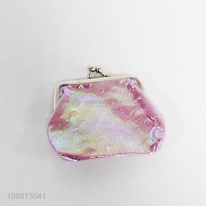 Fashion Design Fish-Scale Pattern PVC Coin Purse