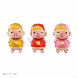 Cartoon Pig Shape Foil Balloon Fashion Balloon