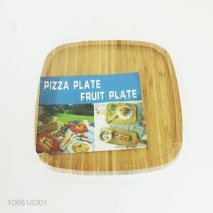 Good Quality <em>Bamboo</em> Pizza <em>Plate</em> Fashion Fruit <em>Plate</em>
