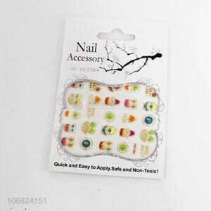 Most Popular Safe Non-toxic PVC Nail Sticker Nail Art Decoration