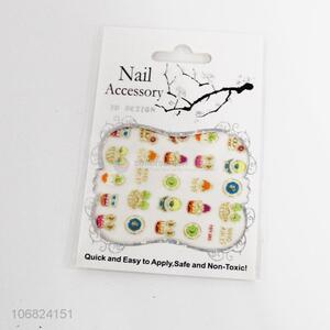 Most Popular Safe Non-toxic PVC Nail Sticker Nail Art Decoration