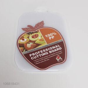 New food grade plastic pp chopping board eco-friendly cutting board