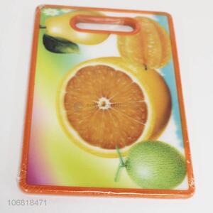 Best Price Plastic PP Kitchen Chopping Fruit Pattern Cutting Board