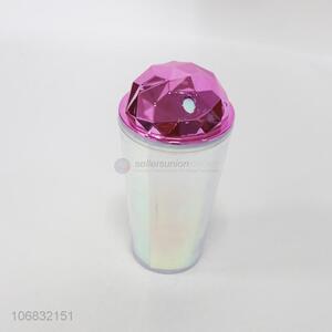 Wholesale price fancy design colorful plastic water cup