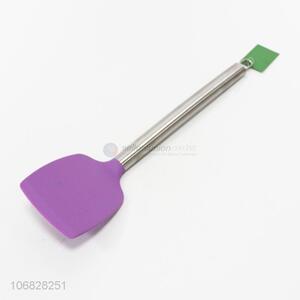 Good Sale Long Handle Silicone Pancake Turner