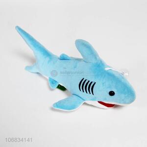 Custom soft shark whale stuffed plush shark toy for kids