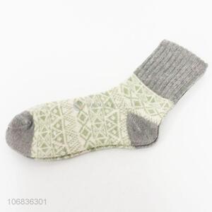 Hot sale winter warm thermal socks polyester knitting sock